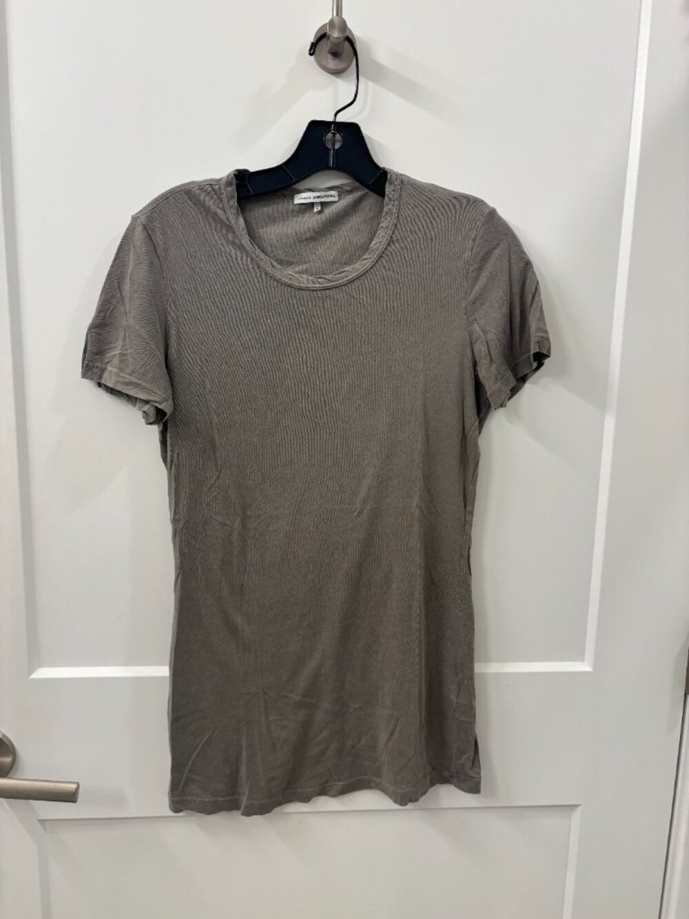 James Perse Grey Short Sleeve T-Shirt Size 3 (Large) 100% Cotton